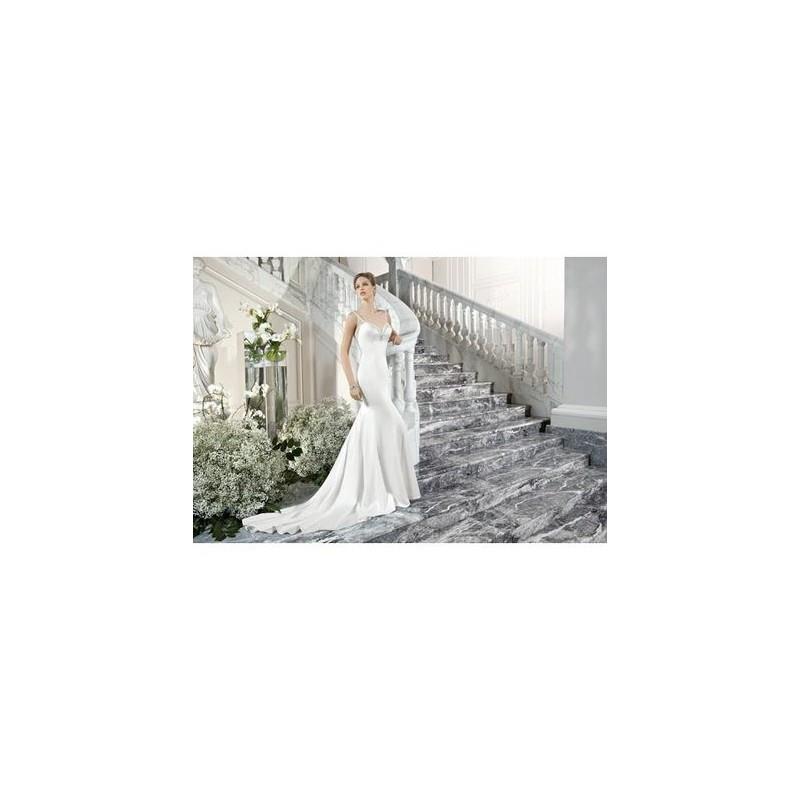 My Stuff, Vestido de novia de Demetrios Modelo C218 - 2015 Sirena Tirantes Vestido - Tienda nupcial
