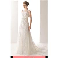Rosa Clara - 219 Uranio Soft 2014 Floor Length Other A-line Sleeveless Long - Formal Bridesmaid Dres