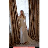 MiaMia - Nell Rhapsody 2014 Floor Length High Neck Straight Long sleeve Long - Formal Bridesmaid Dre