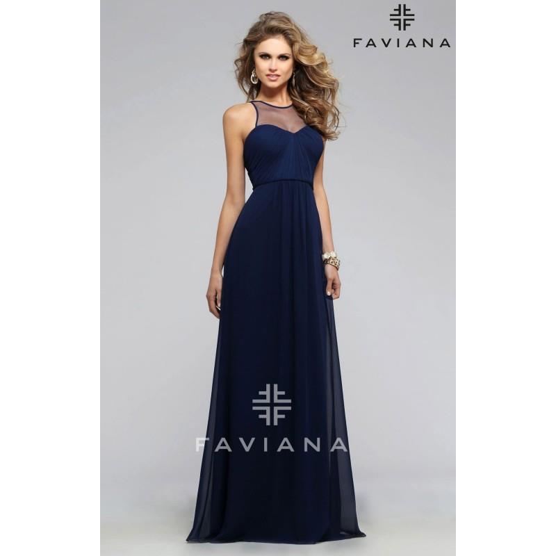 My Stuff, Cameo Faviana 7774 - Chiffon Dress - Customize Your Prom Dress