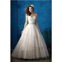 Style 9351 by Allure Bridals - Sweetheart LaceTulle Ballgown Floor length Sleeveless Chapel Length D