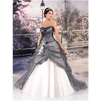 Miss Paris, 133-31 noir et blanc - Superbes robes de mariée pas cher | Robes En solde | Divers Robes