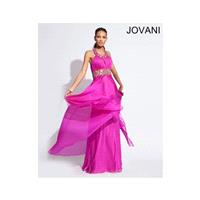 Classical Unique Cheap New Style Jovani Prom Dresses  73030 Fuchsia New Arrival - Bonny Evening Dres