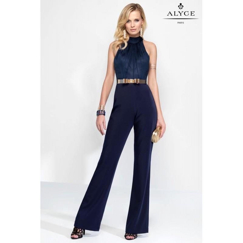 My Stuff, Navy Claudine for Alyce Prom 2576 - Brand Wedding Store Online