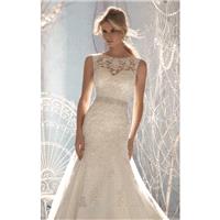Beaded Sleeveless Gown by Bridal by Mori Lee - Color Your Classy Wardrobe
