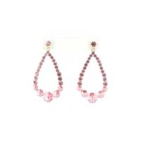 Helens Heart Earrings JE-X006395-S-Light-Rose-Pink Helen's Heart Earrings - Rich Your Wedding Day