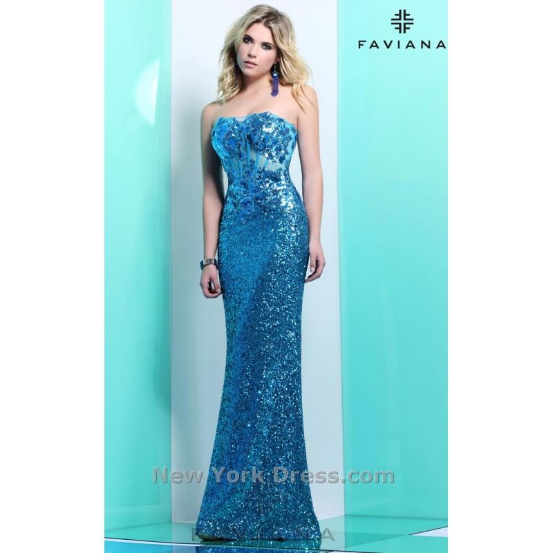 My Stuff, Faviana S7151 - Charming Wedding Party Dresses|Unique Celebrity Dresses|Gowns for Bridesma