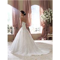 David Tutera for Mon Cheri Spring 2014 - Style 114282 Ivy - Elegant Wedding Dresses|Charming Gowns 2