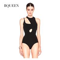 Ladies summer 2017 new empty Beach Photo keep plus size one-piece swimsuit swimwear - Bonny YZOZO Bo