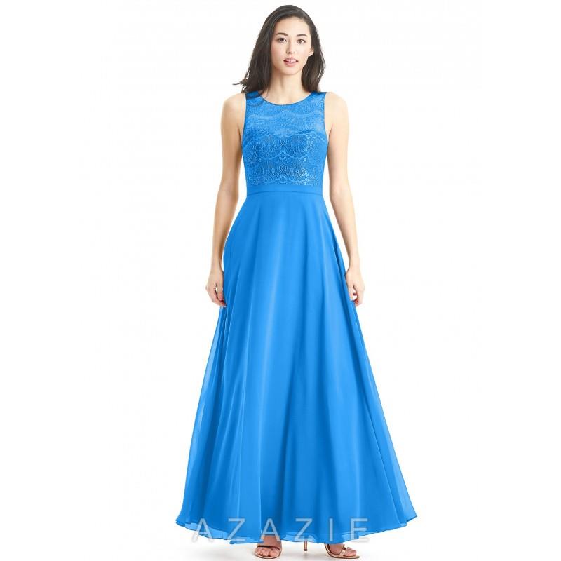 wedding, Ocean_blue Azazie Emery - Simple Bridesmaid Dresses & Easy Wedding Dresses