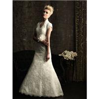 Allure Bridals M484 Modest Lace Wedding Dress - Crazy Sale Bridal Dresses|Special Wedding Dresses|Un