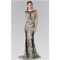 Elizabeth K - Sleeveless Beaded Long Dress GL2336 - Designer Party Dress & Formal Gown