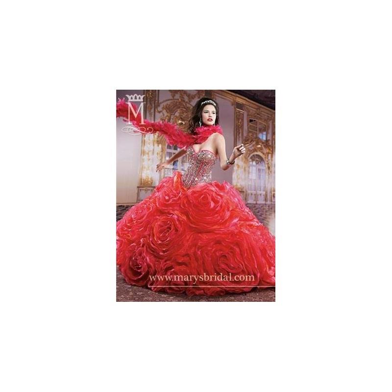 My Stuff, Marys Bridal Quinceanera Quinceanera Dress Style No. 4Q915 - Brand Wedding Dresses|Beaded