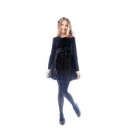Black Velvet Top with Sparkling Skirt Style: D3560 - Charming Wedding Party Dresses|Unique Wedding D