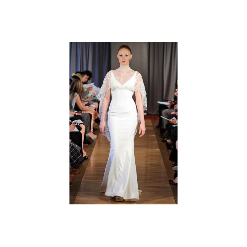 My Stuff, Ines di Santo SS13 Dress 14 - White Ines di Santo Spring 2013 High-Neck Fit and Flare Full