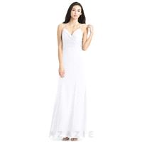 White Azazie Carolina - Charming Bridesmaids Store