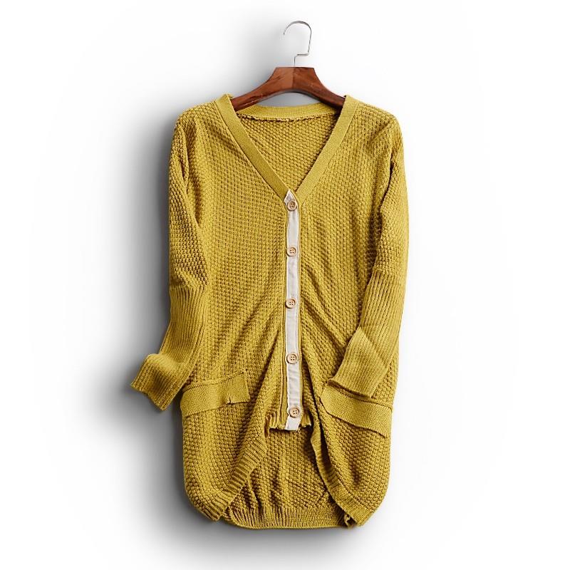 My Stuff, Oversized Spring Top Cardigan Knitted Sweater Sweater Coat - Discount Fashion in beenono