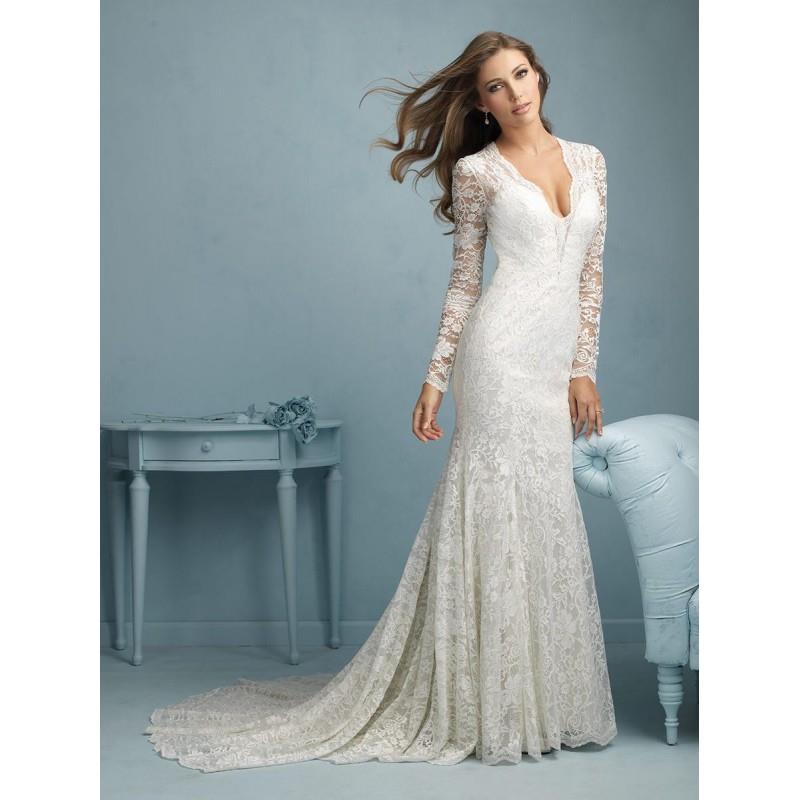 wedding, Allure Bridals 9213 - Branded Bridal Gowns|Designer Wedding Dresses|Little Flower Dresses