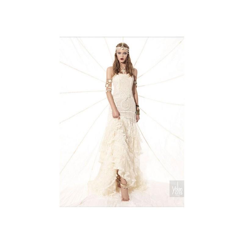 My Stuff, Vestido de novia de YolanCris Modelo Megan - 2015 Evasé Palabra de honor Vestido - Tienda