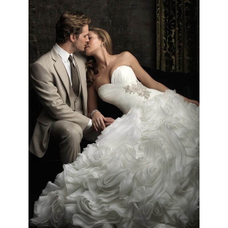 My Stuff, Ivory/Silver Allure Bridals 8950 Allure Bridal - Rich Your Wedding Day
