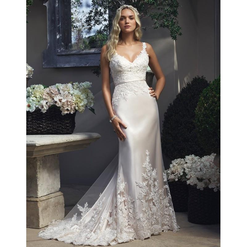 My Stuff, Casablanca Bridal 2210 Lace Sheath Wedding Dress - Crazy Sale Bridal Dresses|Special Weddi