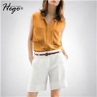 Vogue Attractive Chiffon Summer Casual Short Sleeves Outfit Twinset Short - Bonny YZOZO Boutique Sto