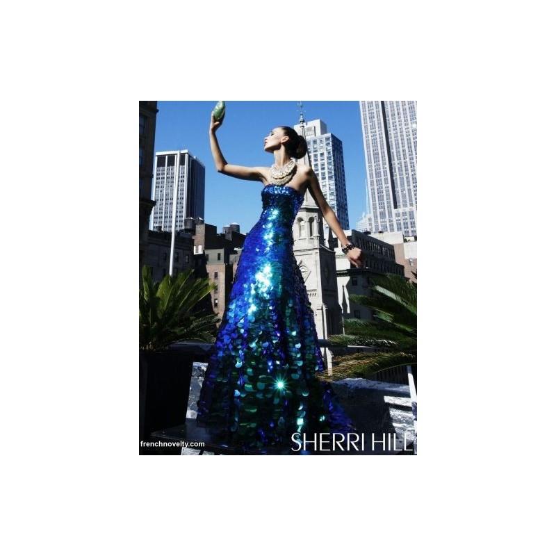 My Stuff, Prom Dresses 2013 Sherri Hill Long Sequin Prom Dress 2897 - Brand Prom Dresses|Beaded Even