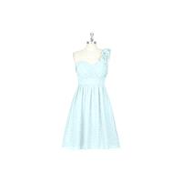 Mist Azazie Alyssa - Sweetheart Knee Length Strap Detail Chiffon Dress - Charming Bridesmaids Store