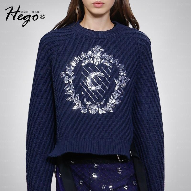 My Stuff, Must-have Vogue Attractive Beading High Low Winter Top Sweater - Bonny YZOZO Boutique Stor