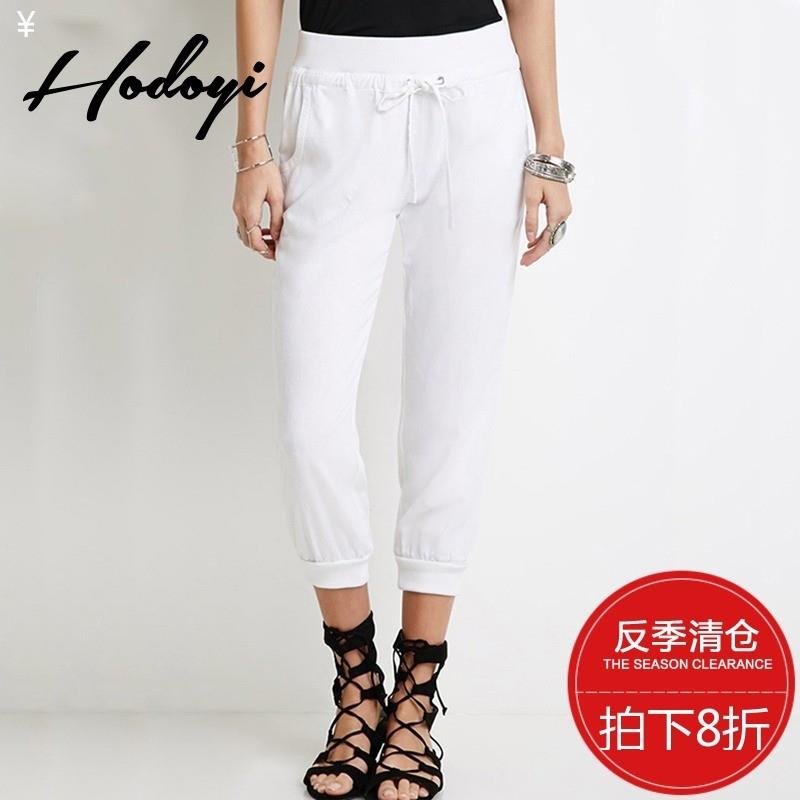 My Stuff, Must-have Vogue One Color Summer Casual Sweat Pant Skinny Jean - Bonny YZOZO Boutique Stor
