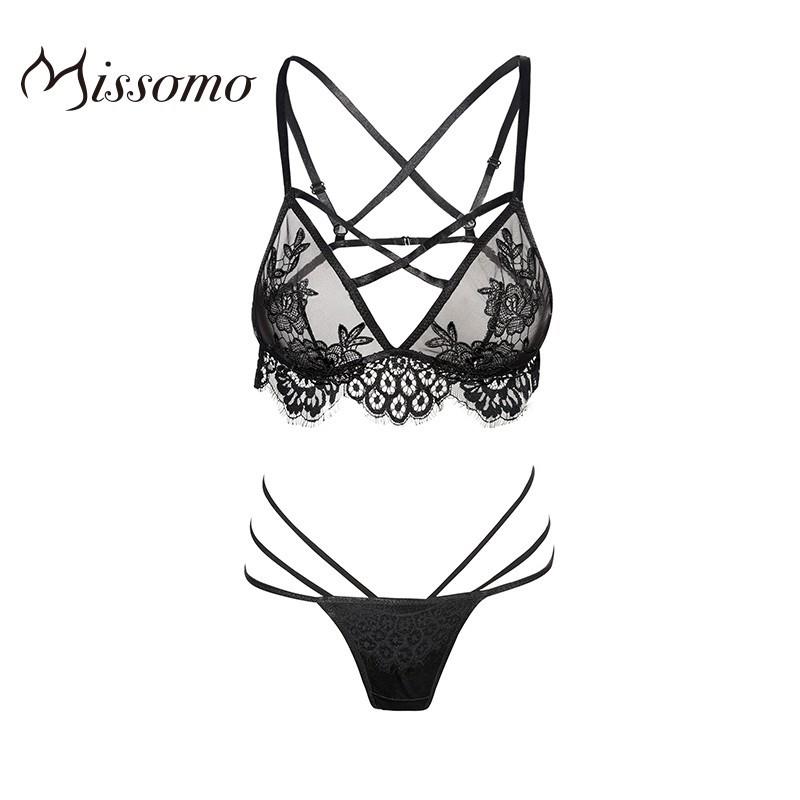 My Stuff, Thin summer new lace plus size sexy lingerie strap bra gather less adjustable ladies suits