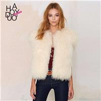 Must-have Vogue Sleeveless Summer Vest Overcoat Fur - Bonny YZOZO Boutique Store