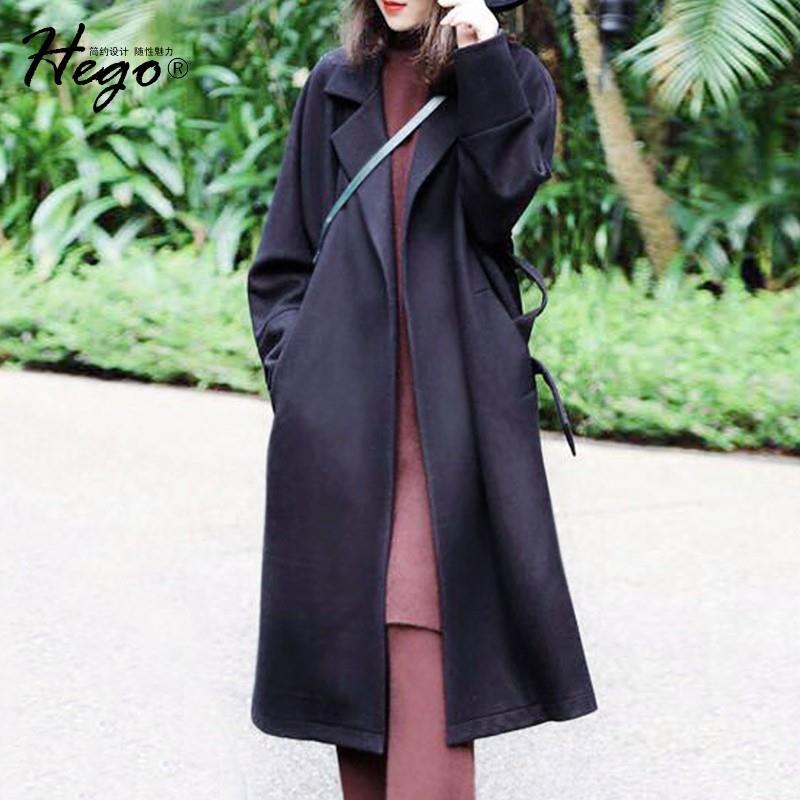 My Stuff, British Style Must-have Vogue Attractive Polo Collar Wool Coat - Bonny YZOZO Boutique Stor