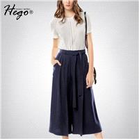 Vogue Attractive Summer Short Sleeves Outfit Twinset Wide Leg Pant T-shirt - Bonny YZOZO Boutique St