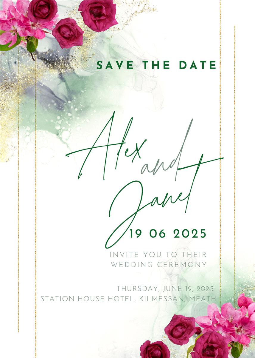 Invites and signs