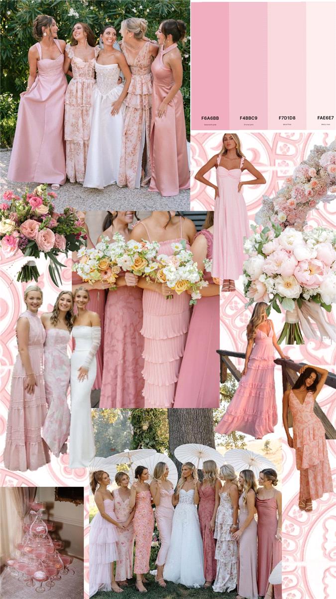 Bridesmaid looks